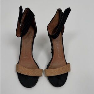 Jeffrey Campbell Black and Brown Heels